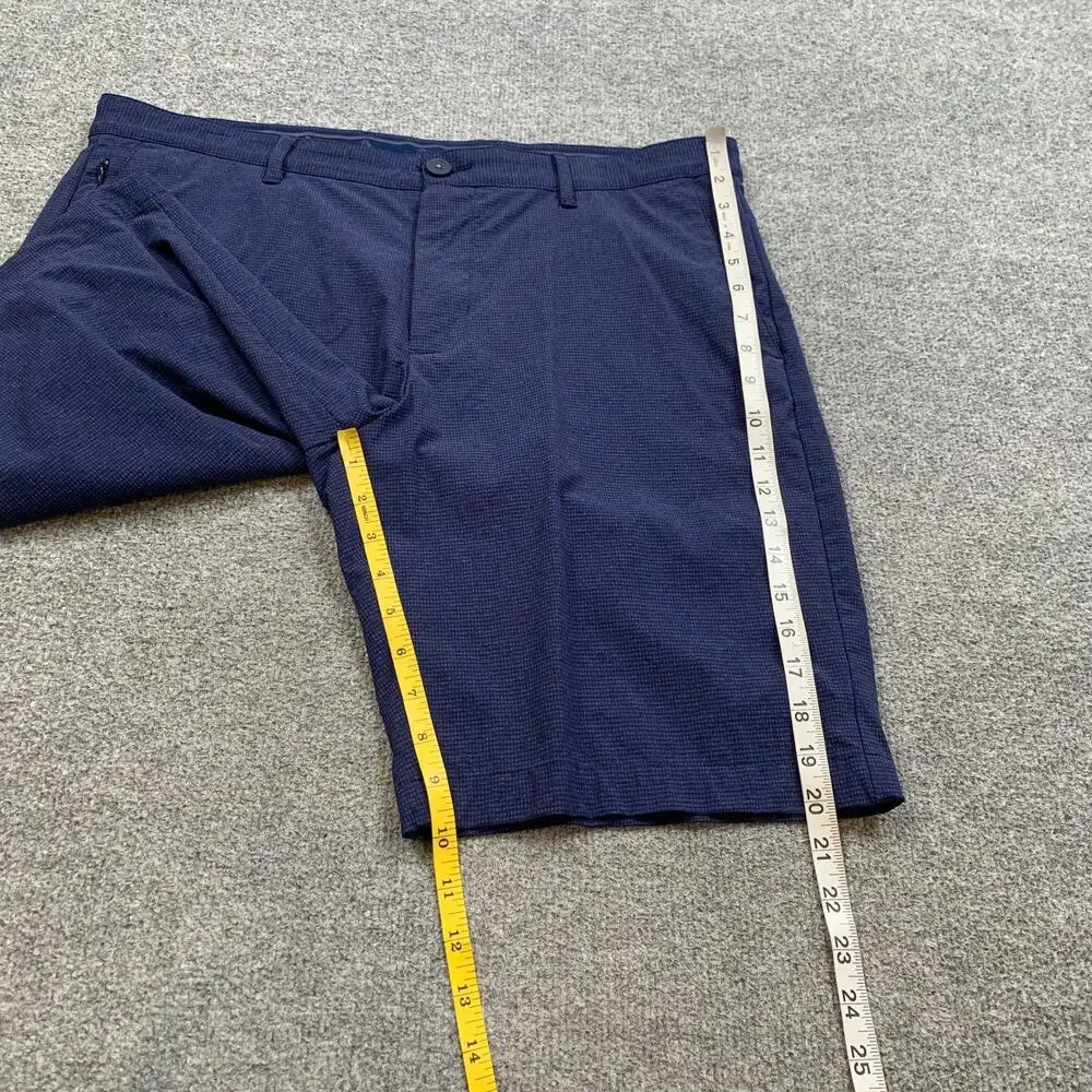 Tommy Bahama Shorts Mens 36 Deep Blue Chip Shot IslandZone Lightweight Stretch
